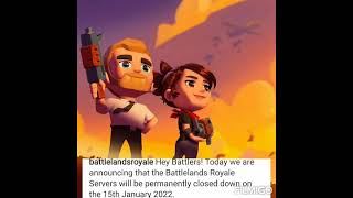 The end of Battlelands royale  it will be just a memory after 15th January [upl. by Terrab323]