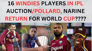 West Indies fans will see some fresh regional faces in IPL auctionFans want the big 3 to return [upl. by Ahseek249]