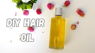 DIY Hair Oil  Prevents hair loss amp promotes hair growth [upl. by Ozen]