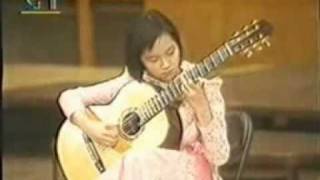 Rare Guiar Video Wang Yameng plays Cataluna at age 12 [upl. by Giaimo62]