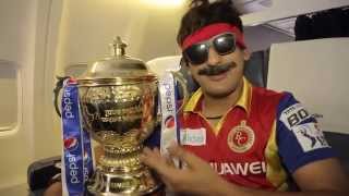 Mr Nags grabs the trophy for RCB – literally [upl. by Cletis]