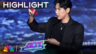 Yu Hojin performs MINDBLOWING magic  SemiFinals  AGT Fantasy League 2024 [upl. by Ahsimal]