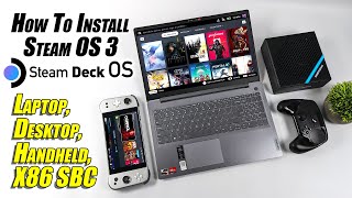 How To Install Steam Deck OS on Any Laptop Desktop Or HandHeld Its Pretty Awesome [upl. by Schwitzer]