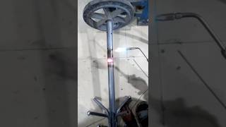 Amazing welding methodStand Hanger Repair With Gas Welding hardware workweldingshorts hardware [upl. by Bishop]