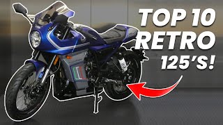 10 Fantastic RETRO 125cc Motorcycles in 2023 [upl. by Eachelle]