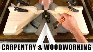 How to Cut Miters More Than 45 Degrees [upl. by Faline808]