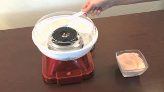 Retro Candy Floss Maker By Gourmet Gadgetry  Nostalgia In The Kitchen [upl. by Snowber547]