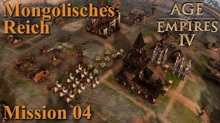 Die Belagerung von Kiew  Mongolisches Reich M04  Age of Empires 4 22  Lets Play [upl. by Nedyah973]