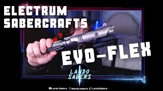 Electrum SaberCrafts EvoFlex Neopixel Lightsaber Hilt Design First Impressions [upl. by Geraint]