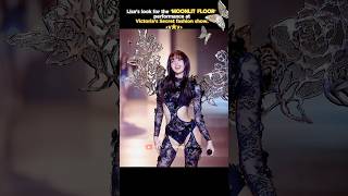 LISAs Moonlit Floor performance at the Victorias Secret fashion show 2024🪽🦋🖤🔥lalisa shorts edit [upl. by Thanos]