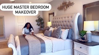 HUGE MASTER BEDROOM TRANSFORMATION 😱 DECORATE MY NEW DREAM HOME WITH ME MASTER BEDROOM MAKEOVER [upl. by Anson785]