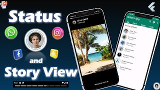 Story View amp Status Plugin Flutter  Create Insta Story View [upl. by Eixor]