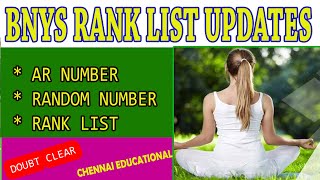 Bnys AR NUMBER  BNYS RANK LIST 2021  Bnys cut off 2021  Bnys admission 2021  bnys college START [upl. by Reece]