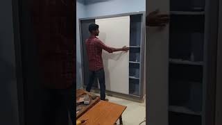 Pvc sliding door cupboard sliding pvc pvcinteriordesign [upl. by Annovahs]