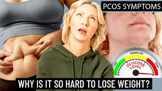 Losing Weight with PCOS amp Why It’s Hard Dietitian Approved Recommendations  Tips [upl. by Eugirne]