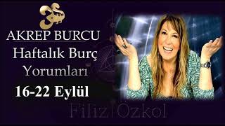 16  22 Eylül 2024 38nci Hafta Akrep Burcu Yorumları  burcyorumları [upl. by Moody]