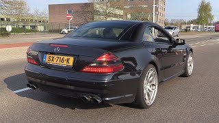 MercedesBenz SL55 AMG Doing Crazy Donuts [upl. by Yklam644]