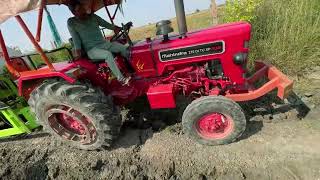 Mahindra 275 Di TU XP Plus with Paddy Thresher ये भी फस गया Swaraj 744 Fe से खींचना पड़ा [upl. by Dranek286]