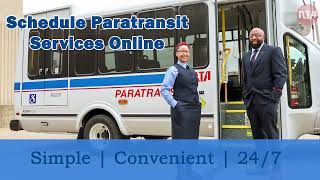 Schedule A Paratransit Trip Online [upl. by Moises]