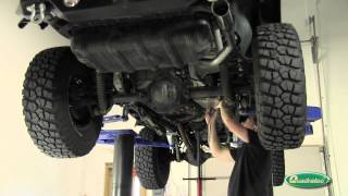 Gibson Performance CatBack Exhaust System for Jeep Wrangler TJ [upl. by Htebi381]