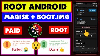 Magisk  Bootimg ROOT  Android 11 12 10 9 8 Version  Without Kingroot Iroot  Magisk Github [upl. by Tippets732]