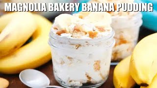 Magnolia Bakery Banana Pudding Copycat  Sweet and Savory Meals [upl. by Albemarle417]