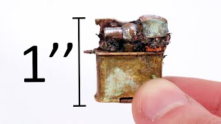 Restoring Worlds Smallest Lighter  Vintage Lighter Restoration amp Repair [upl. by Rauscher]