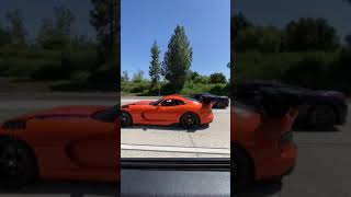 my Dodge Viper ACR Extreme vs Ferrari 488 Pista  DRAG RACE shorts [upl. by Levison]