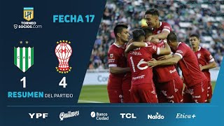 TorneoSocios  Fecha 17  resumen de Banfield  Huracán [upl. by Mure]