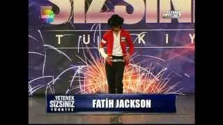 Fatih Jackson  Michael Jackson Dance  Part 1 Turkey Got Talent fatihjackson [upl. by Ev]