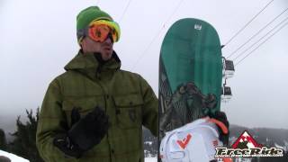 Test Snowboard Jones Mountain Twin 2015 [upl. by Krause797]