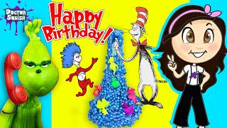 HAPPY BIRTHDAY DR SEUSS The Grinch Thing 1 and Thing 2 Docs Playhouse [upl. by Badr669]