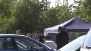 Erste Aufnahmen vom Tatort Polizistenmord am 25 April 2007 in Heilbronn [upl. by Huba]