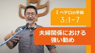 11 第1ペテロの手紙 317「夫婦関係における強い勧め」 [upl. by Haymes]