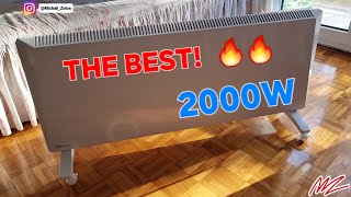 Radialight Sirio 20 Electric Heater 2000W  Unboxing [upl. by Eerrahs]