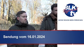 Sendung quotBLK Regionalquot vom Dienstag 16012024 [upl. by Atinele]