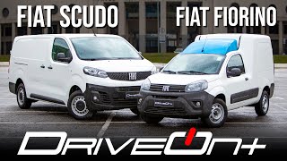 Scudo ou Fiorino Qual a melhor opção  Colocamos ladoalado os furgões da Fiat para carteira B [upl. by Naejarual]