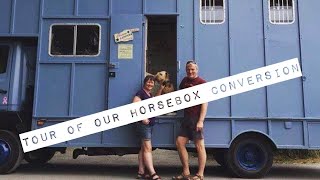 Van Tour  Former 75t Horsebox camper conversion truck  van tour [upl. by Aztin754]