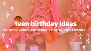 teen birthday party ideas  fun things to do on your special day birthdaycelebration birthday [upl. by Onabru]