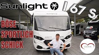 Neues Facelift bei Integrierten  Sunlight I 67 S  Wohnmobil 2022 Neuheiten  GÜMA TV [upl. by Annuahs]