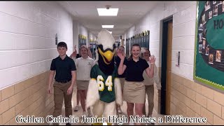 Gehlen Catholic Junior High Makes a Difference 2024 [upl. by Eilojne900]