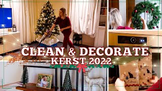 Kerst clean amp decorate 2022  Kerstboom opzetten  Huis versieren voor kerst  GwennampClean [upl. by Franzen495]