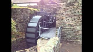 Electricity Generating Waterwheel [upl. by Ynnod557]