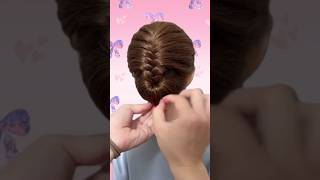 Unique hairstyle for girls hairstyle youtubeshorts [upl. by Krik164]