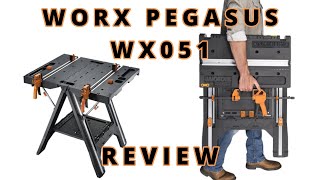 WORK BENCH WORX PEGASUS REVIEW [upl. by Weinman]