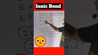 ionic bond  chemical bonding viral shorts [upl. by Arvid399]