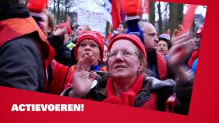 Landelijke actie sociale werkvoorziening 19 november 2015 [upl. by Jann]