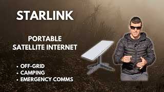 Starlink Portable Satellite Internet for OffGrid and Emergency Preparedness [upl. by Mathi433]