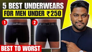 5 Best Underwears For Men Under ₹250  In Hindi  Dipak Shaw [upl. by Bettencourt27]