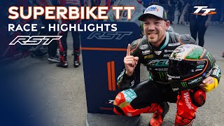 RST Superbike TT Race  Highlights  2024 Isle of Man TT Races [upl. by Christensen]